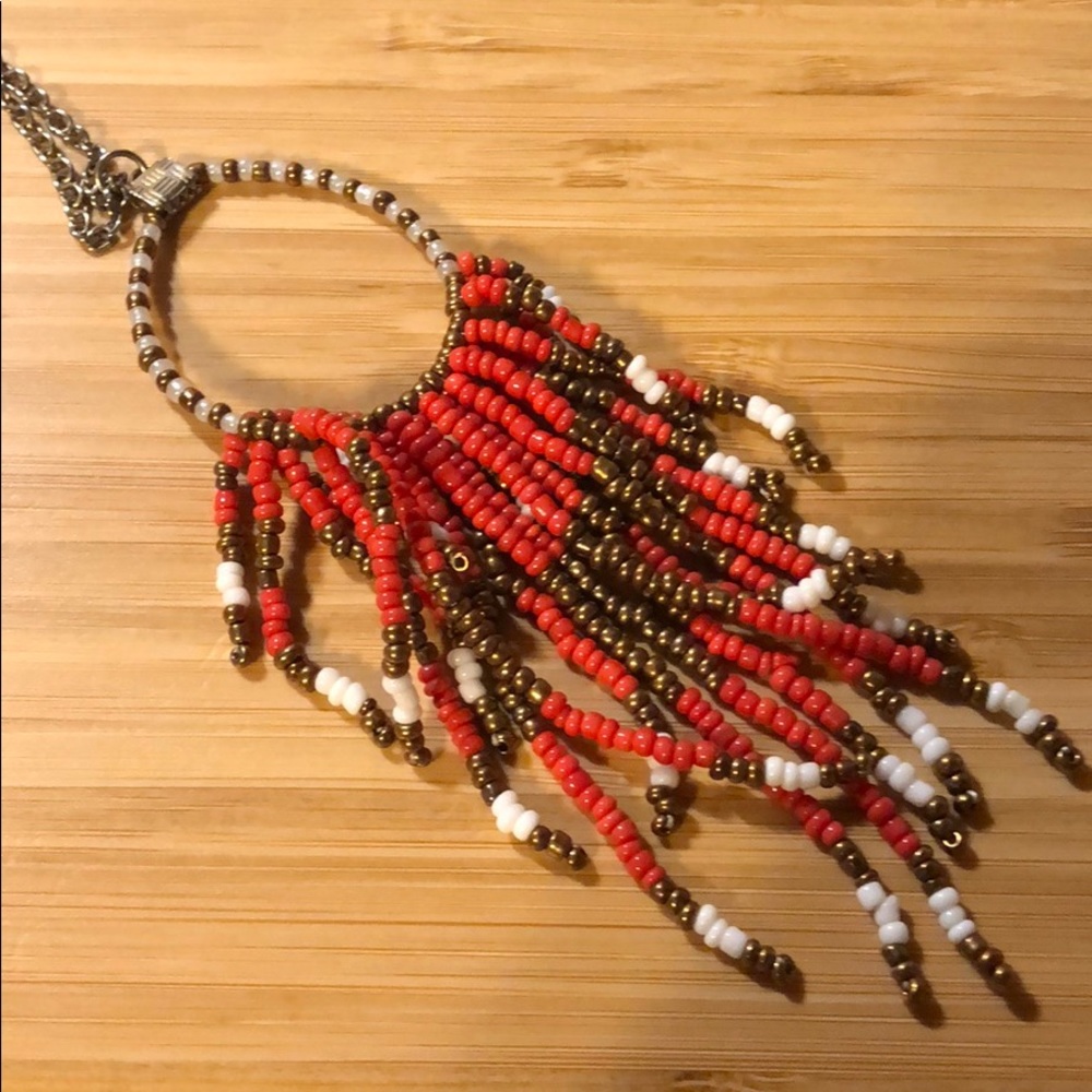 Boho Dreamcatchers Beaded Necklace
